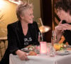 Exclusif - Muriel Robin et Anne Le Nen - Enregistrement de l'émission "Le Grand Restaurant" à Paris, qui sera diffusée le 3 février 2021 sur M6. © Philippe Leroux / Bestimage