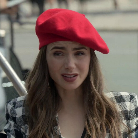 Lily Collins dans la Netflix "Emily in Paris"