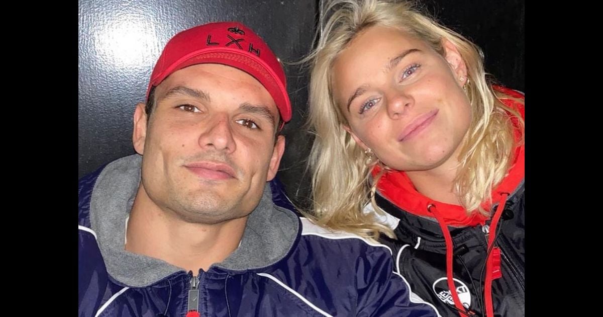 Pernille Blume et Florent Manaudou sur Instagram. - Purepeople