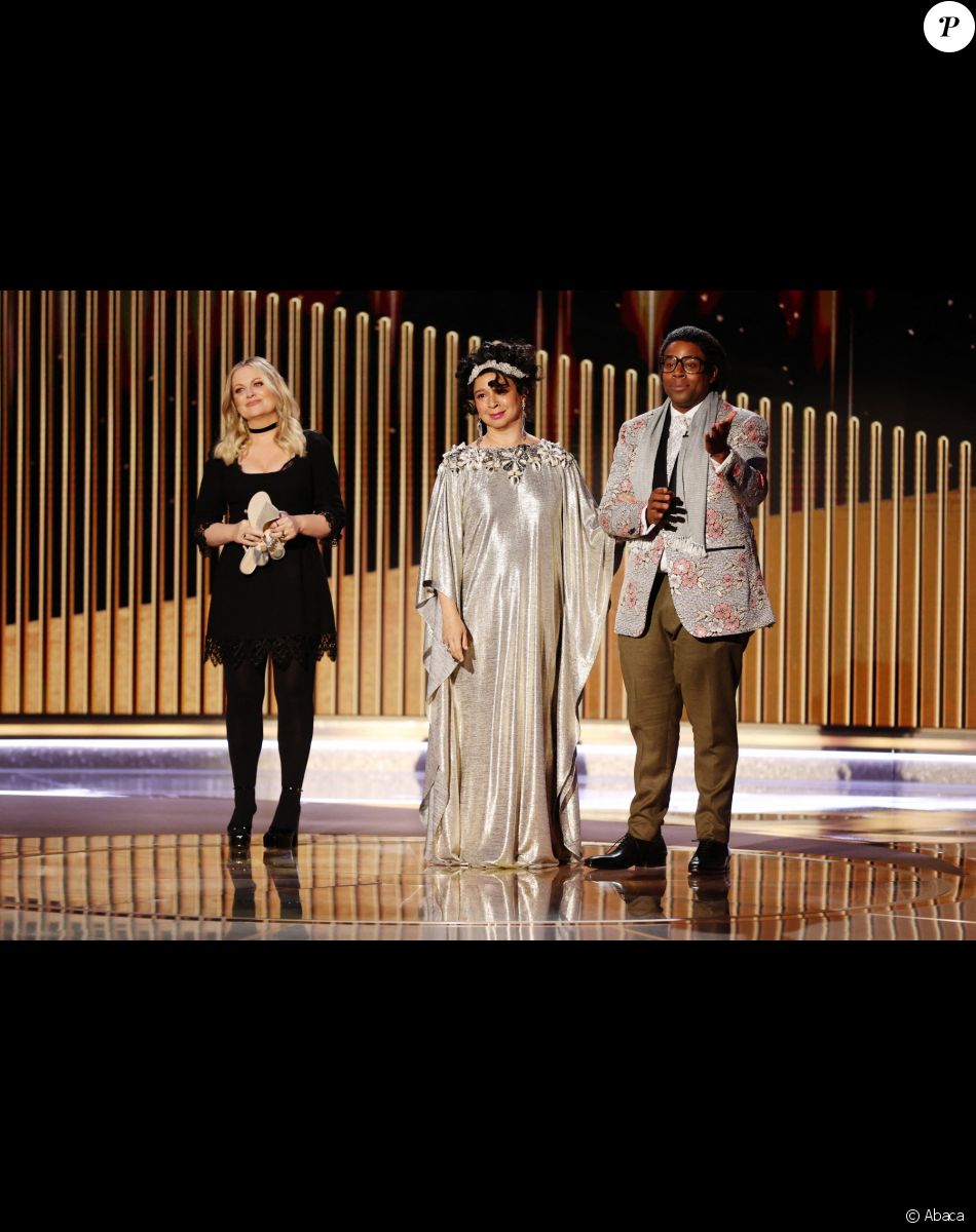 Amy Poehler et Maya Rudolph, Kenan Thompson - 78ème cérémonie des Golden Globe Awards, le 28 février 2021.