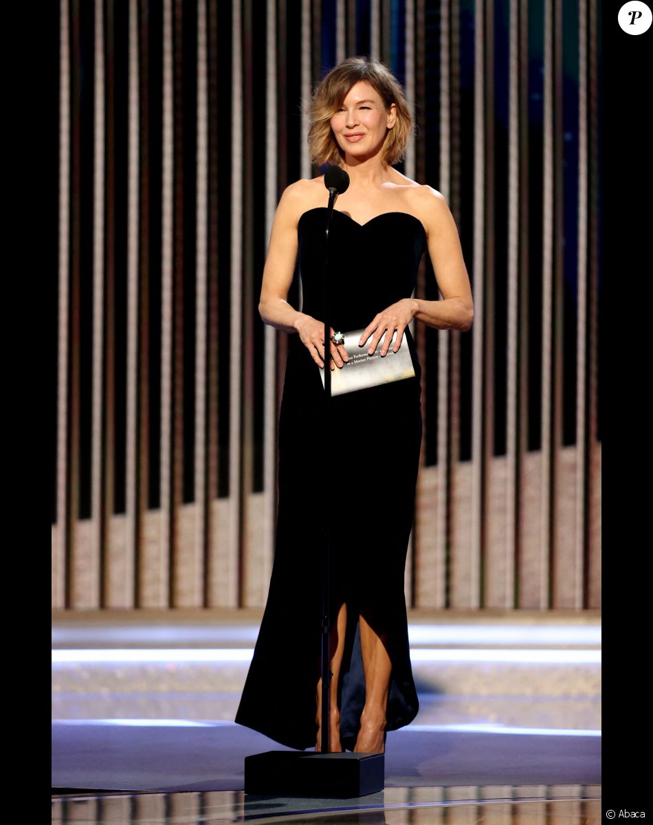 Renée Zellweger - 78ème cérémonie des Golden Globe Awards, le 28 février 2021.
