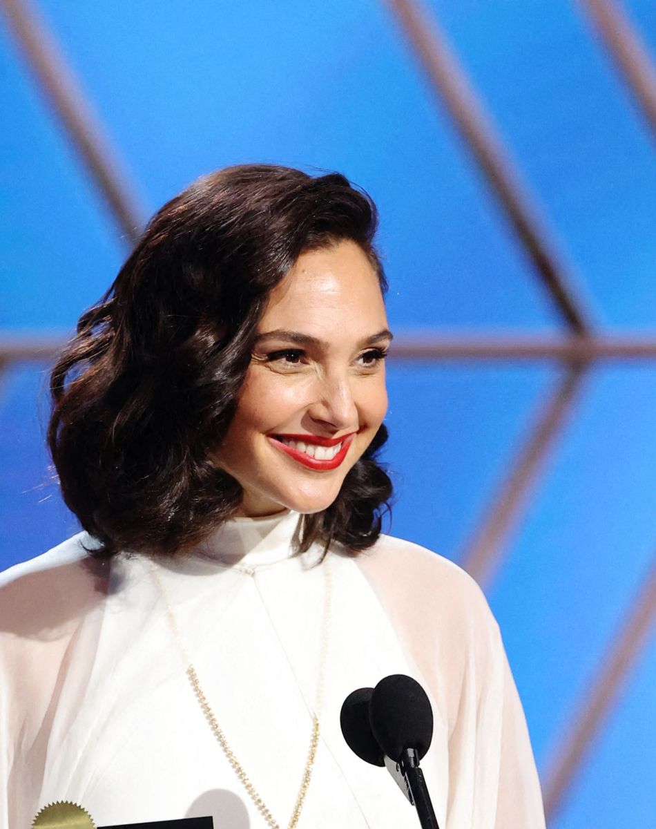 Gal Gadot - 78ème cérémonie des Golden Globe Awards, le 28 février 2021.
