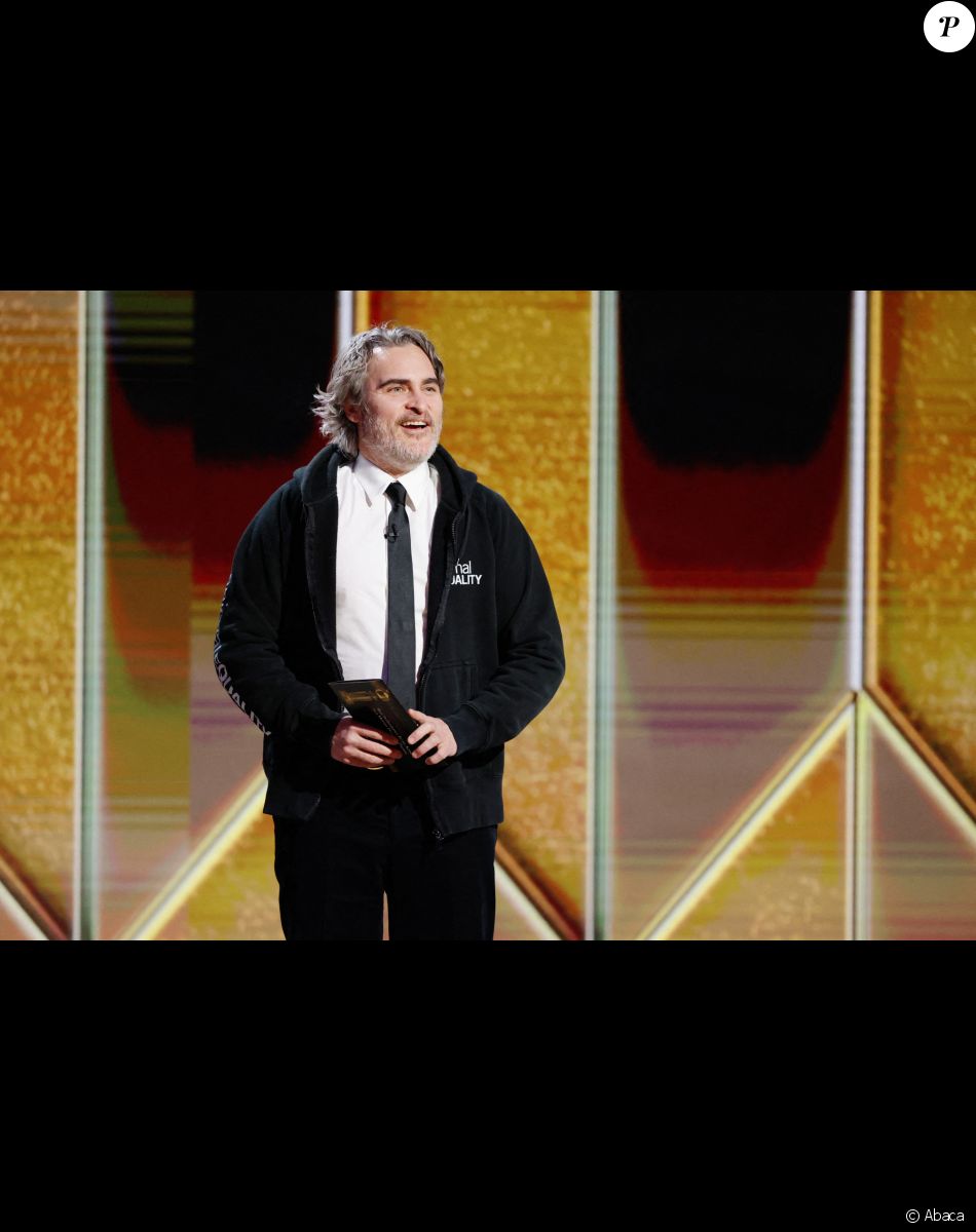 Joaquin Phoenix - 78ème cérémonie des Golden Globe Awards, le 28 février 2021.