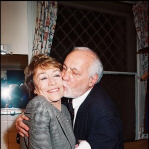 Annie Girardot et Michel Serrault en 1998