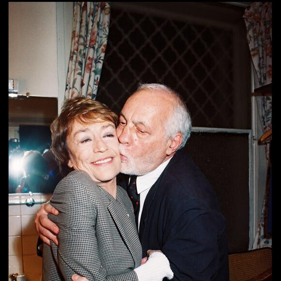 Annie Girardot et Michel Serrault en 1998