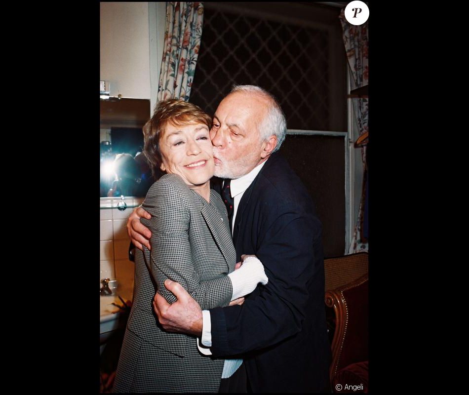 Annie Girardot et Michel Serrault en 1998