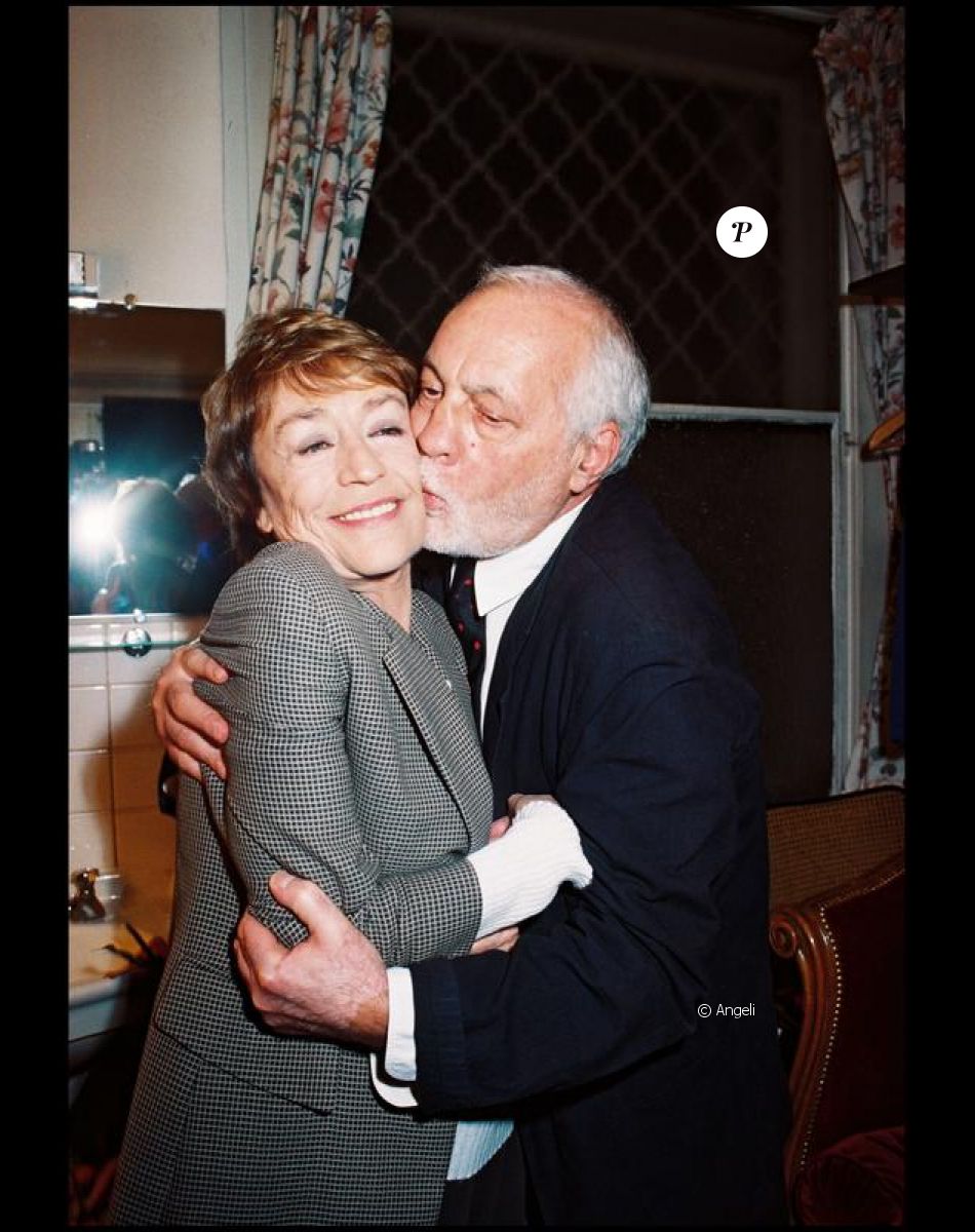 Annie Girardot et Michel Serrault en 1998