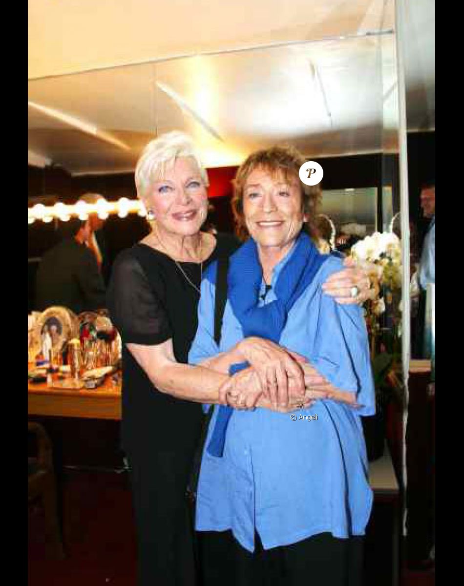 Annie Girardot et Line Renaud en 2002