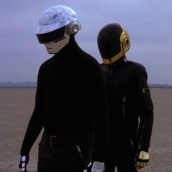 Capture d'écran de la vidéo "Epilogue" de Daft Punk, annonçant leur séparation.