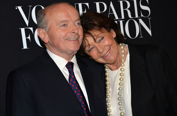 Jacques Toubon et sa femme Lise - Gala "Vogue Paris Foundation" au Palais Galliera à Paris.