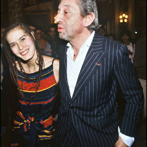 Archives - Serge Gainsbourg et Bambou au Festival de Cannes. 1983.