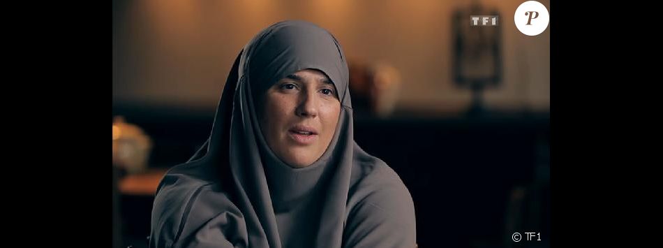 Diam's, en interview et voilée dans" Sept à Huit" sur TF1.
