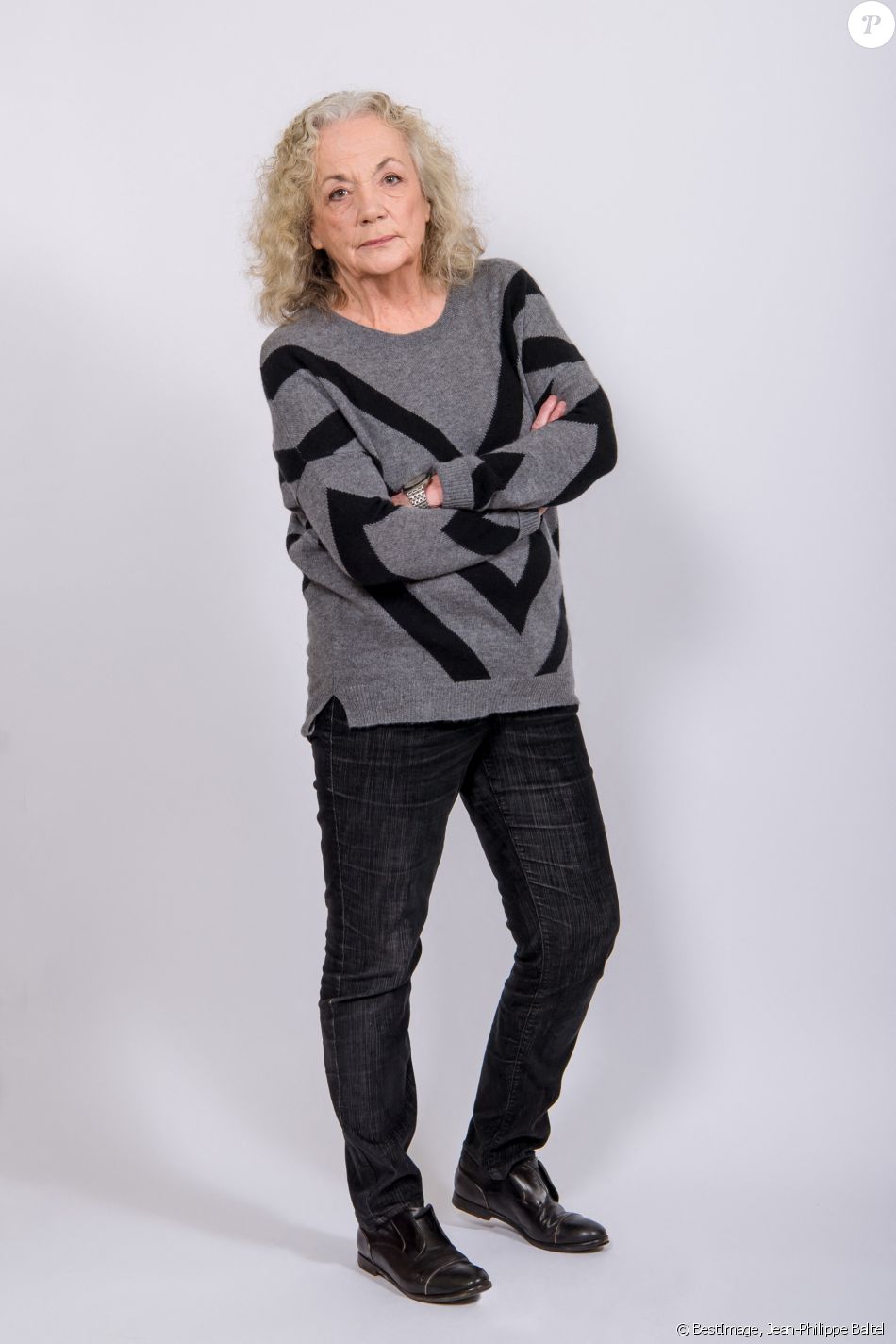 Exclusif - Catherine Hiegel - Studio de l'enregistrement de l'émission "Le Grand Restaurant" à Paris, qui sera diffusée en février 2021 sur M6 © Jean-Philippe Baltel / Bestimage