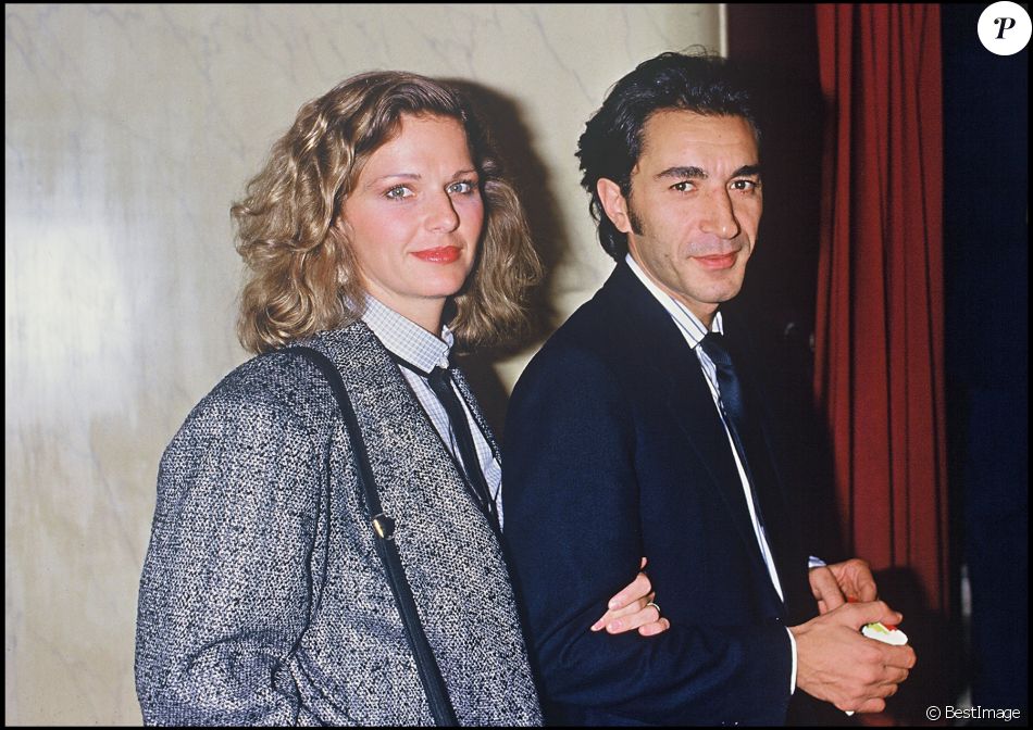 Richard Berry et Jeane Manson en 1984.