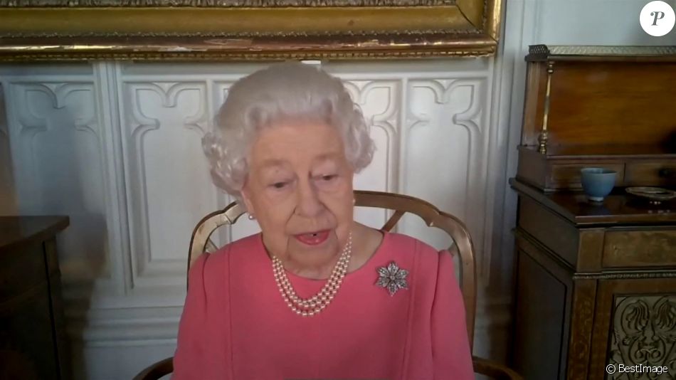 La reine Elizabeth II d'Angleterre encourage les anglais à se faire vacciner contre le coronavirus (COVID-19) le 26 février 2021.