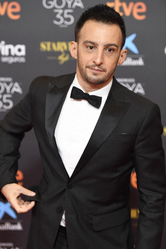 Alejandro Amenabar - Arrivées à la 35ème édition des Goya Awards au Gran Hotel Miramar à Malaga, Espagne, le 6 mars 2021.