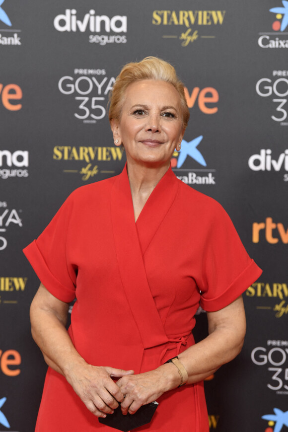 Elena Irureta - Arrivées à la 35ème édition des Goya Awards au Gran Hotel Miramar à Malaga, Espagne, le 6 mars 2021.