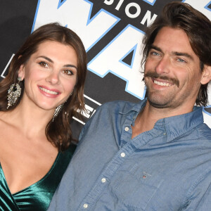 Camille Lacourt et sa compagne Alice Detollenaere (Miss Bourgogne 2010) à l'avant-première du film "Star Wars : L'ascension de Skywalker" au cinéma Le Grand Rex à Paris. © Coadic Guirec/Bestimage