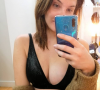 Alice Detollenaere dévoile sa poitrine "asymétrique" pendant sa grossesse - Instagram
