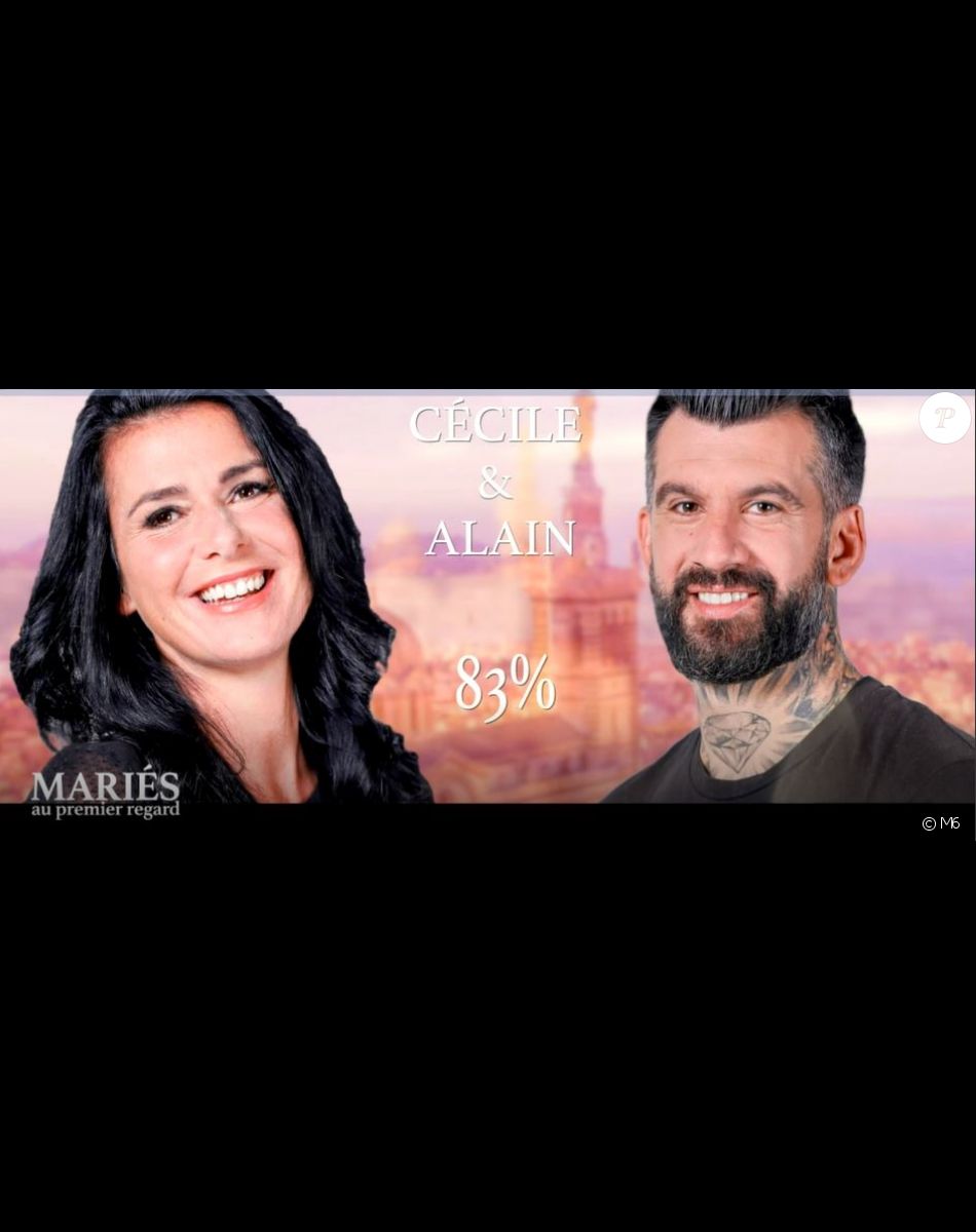 Cécile et Alain dans "Mariés au premier regard 2021" le 8 mars sur M6