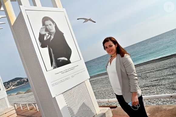 Vernissage de l'exposition "Libres et Égales" de la photographe Sylvia Galmot, sur la Promenade des Anglais. Nice, le 8 mars 2021. © Bruno Bebert / Bestimage