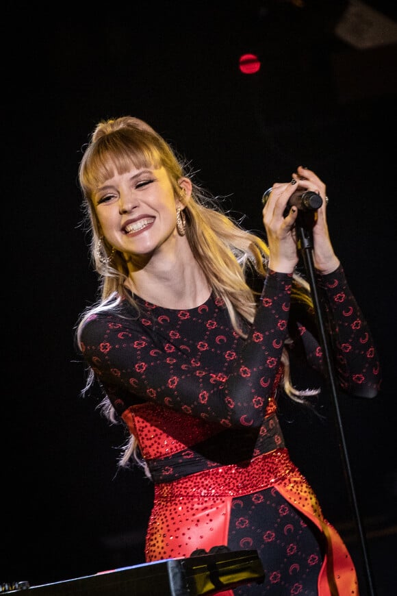 La chanteuse Angèle (Angèle Van Laeken) (lauréate Concert de l'année pour "Brol Tour") - 35ème cérémonie des Victoires de la musique à la Seine musicale de Boulogne-Billancourt, le 14 février 2020. © Cyril Moreau/Bestimage 