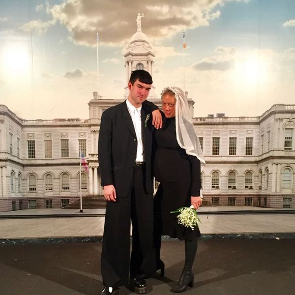 Chloë Sevigny et son mari Sinisa sur Instagram, mars 2021.