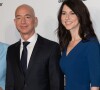 Jeff Bezos et sa femme Mackenzie Bezos à Berlin le 24 avril 2018.