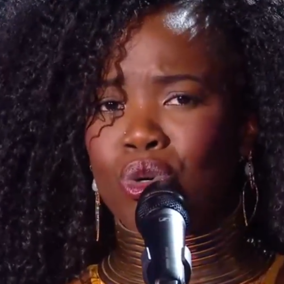 Stellia Koumba, Talent de "The Voice 2021" dans l'équipe de Vianney - TF1, Émission du 13 mars 2021