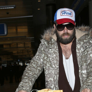 Simon Konecki à l'aeroport de Los Angeles le 2 mars 2013.