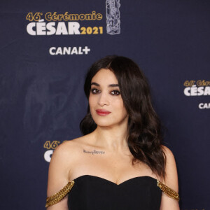 Camélia Jordana (Bijoux Messika) lors du photocall lors de la 46ème cérémonie des César à l'Olympia à Paris, France, le 12 mars 2021.© Thomas Samson / Pool / Bestimage 