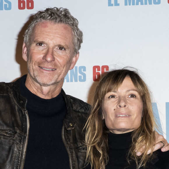 Denis Brogniart et sa femme Hortense à l'avant-première du film " Le Mans" au cinéma Gaumont Champs-Élysées à Paris, France, le 6 octobre 2019. © Olivier Borde/Bestimage