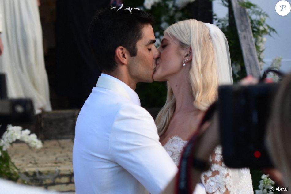 Mariage de Devon Windsor et Johnny Dex à Saint-Barthélemy, le 16 novembre 2019.