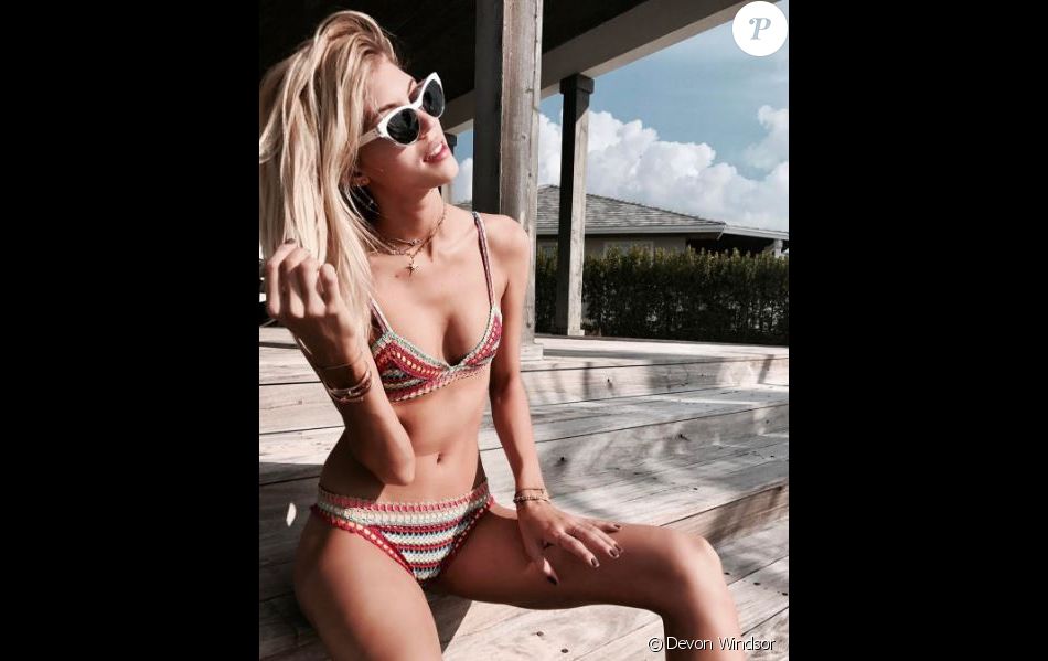 Photo de Devon Windsor à Miami. Mars 2017.