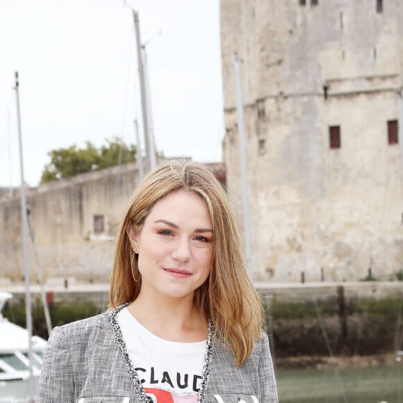 Emilie Dequenne - Photocall "Un Homme Ordinaire" lors de la 21ème édition du Festival de la Fiction TV de la Rochelle, le 12 septembre 2019. ©Patrick Bernard / Bestimage