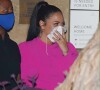 Demi Lovato est allée diner avec son fiancé Max Ehrich et son amie Nikita Dragun au restaurant Nobu dans le quartier de Malibu à Los Angeles. Le 7 août 2020.