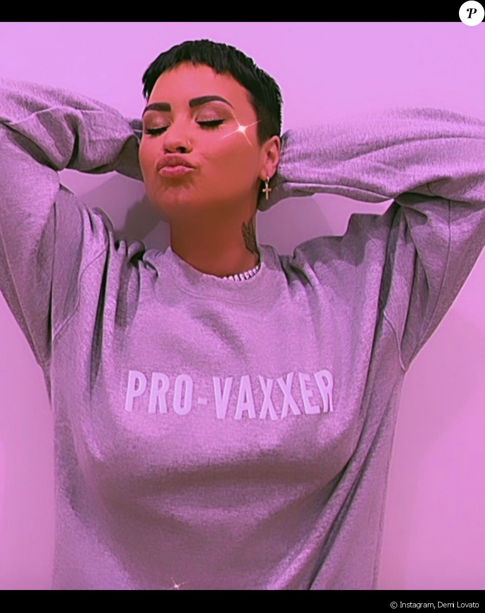 Demi Lovato sur Instagram. Le 11 mars 2021.