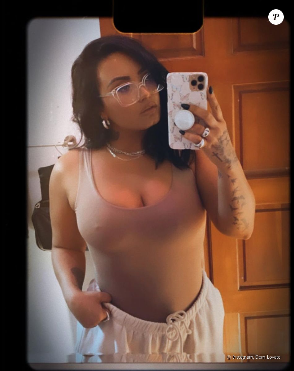 Demi Lovato en octobre 2020.