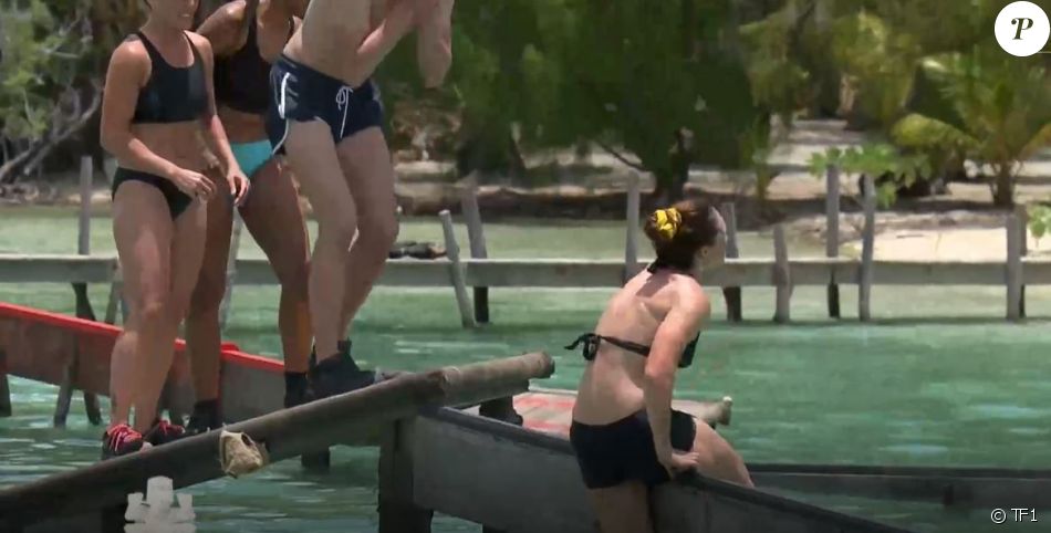 Elodie chute dans l'épisode de "Koh-Lanta 2021" du 15 mars, sur TF1