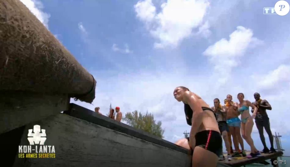 Elodie chute dans l'épisode de "Koh-Lanta 2021" du 15 mars, sur TF1