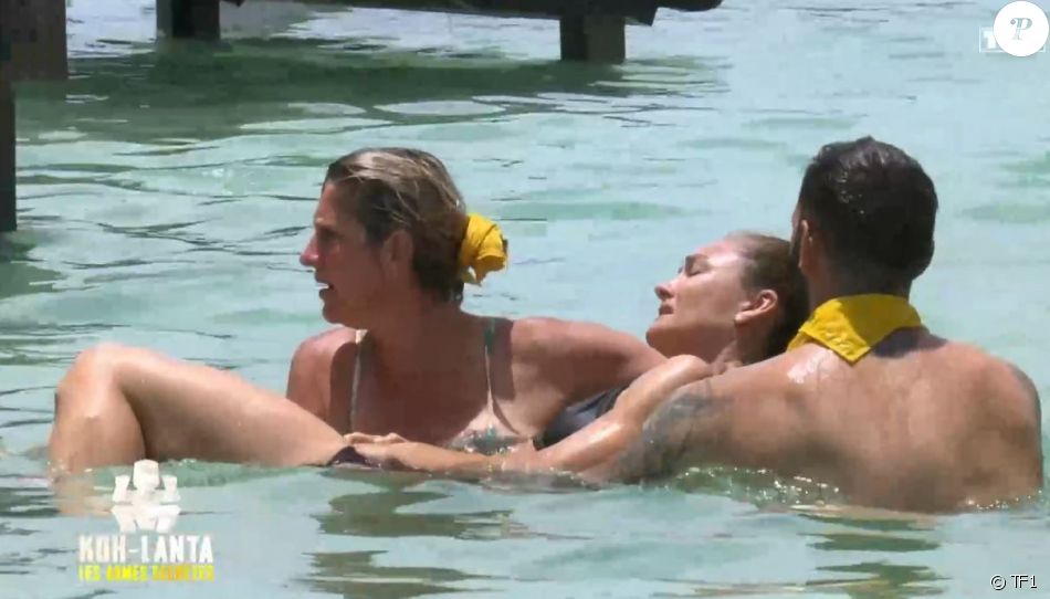Elodie chute dans l'épisode de "Koh-Lanta 2021" du 15 mars, sur TF1