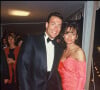 Jean-Claude Van Damme et sa femme au Festival de Cannes en 1992.