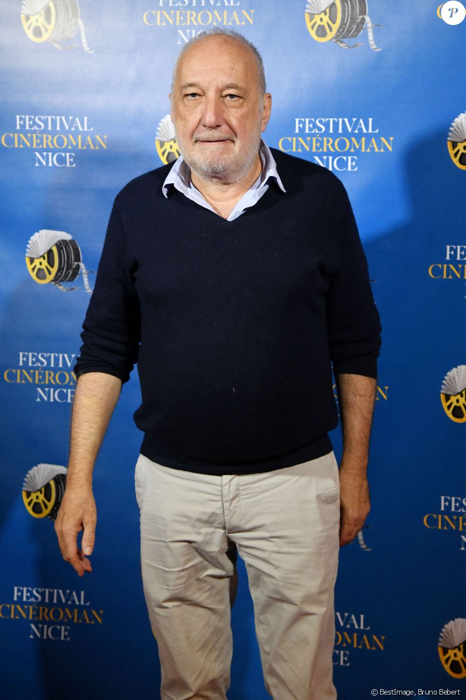 François Berléand - 1ère éditon du Festival Ciné Roman à Nice le 25 octobre 2019. © Bruno Bebert / Bestimage