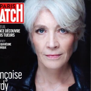 Retrouvez l'interview de Françoise Hardy dans le magazine Paris Match, n° 3750 du 18 mars 2021.