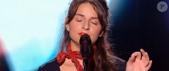 Chiara, Talent de Florent Pagny dans "The Voice 2021" - TF1