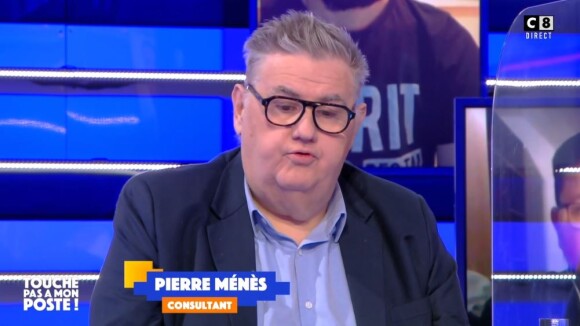 Pierre Ménès dans "Touche pas à mon poste" sur C8
