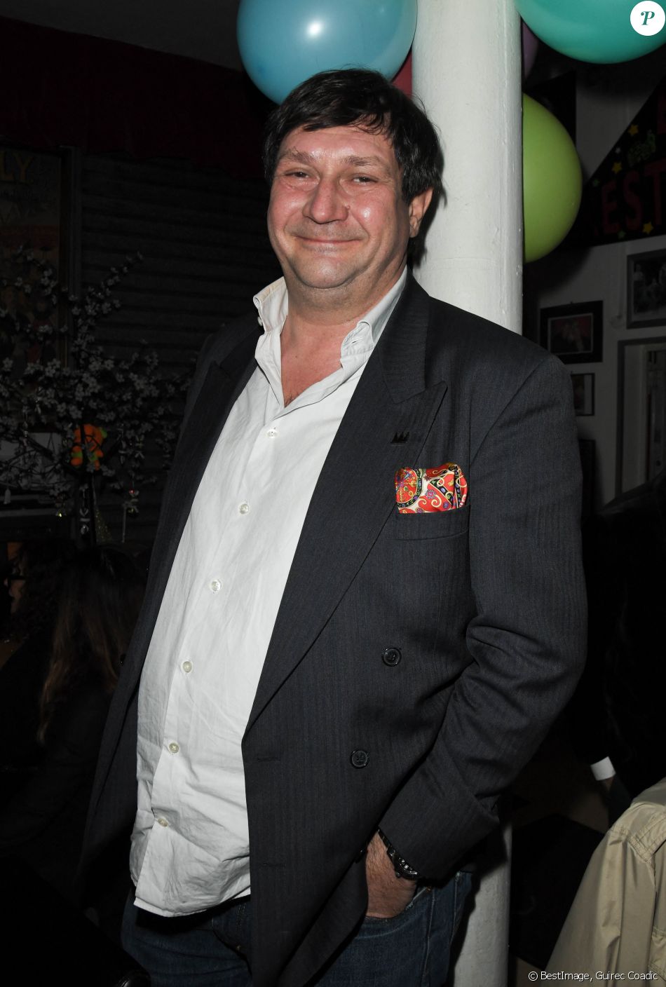 Exclusif - Stéphane Vanhandenhoven (affaire conclue) - Régine fête ses 90 ans à la Chope des Puces à Saint-Ouen le 10 Janvier 2020 © Guirec Coadic / Bestimage