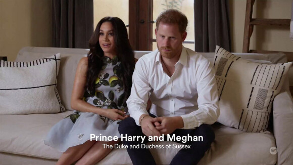 Le prince Harry et Meghan Markle - Première apparition en podcast sur Spotify depuis l'annonce de la deuxième grossesse de Meghan le 22 février 2021.