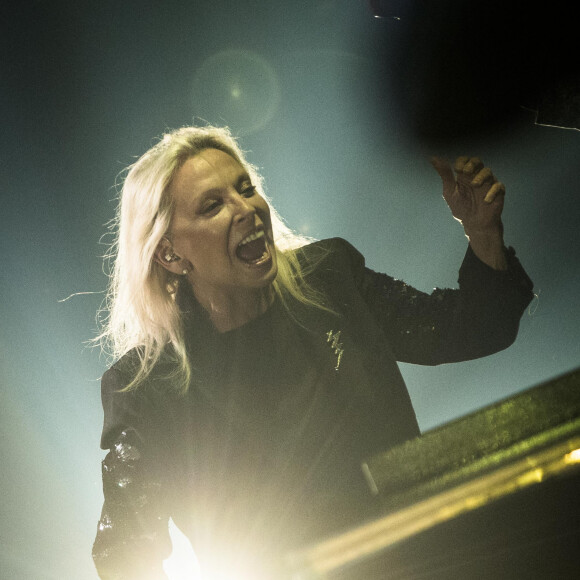 Exclusif - Véronique Sanson en concert à la Cité des congrès de Nantes pour la seconde date de sa tournée "Dignes, Dingues, Donc..." le 4 avril 2019. © Cyril Moreau/Bestimage 