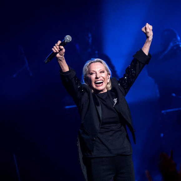 Exclusif - Véronique Sanson en concert au palais des congrès de Tours pour la première date de sa tournée "Dignes, Dingues, Donc..." le 3 avril 2019. © Cyril Moreau / Bestimage  